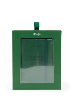 Agenda Semanal Pequena de Bolso 2026 - Verde