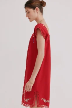 Alhena. Vestido curto