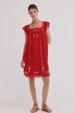 Alhena. Vestido curto