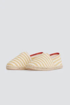 Alpercatas elásticos riscas