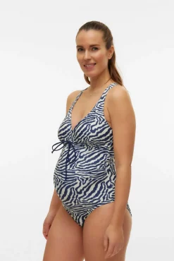 Bañador maternity lactancia print cebra