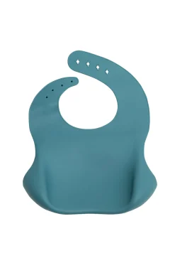 Babador de silicone azul - vou comer tudo