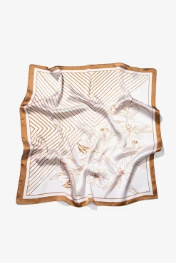 Bandana Acetinada Floral