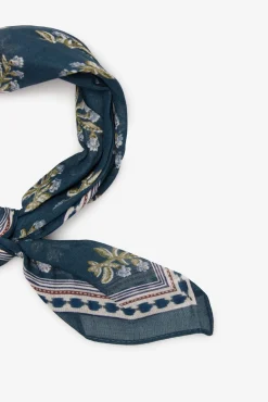 Bandana com motivo botânico
