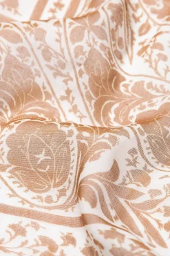 Bandana semitransparente estampado paisley