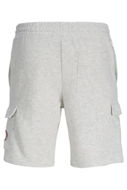 Bermuda cargo em felpa regular fit