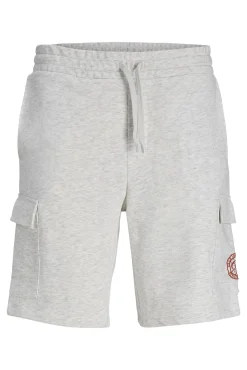 Bermuda cargo em felpa regular fit
