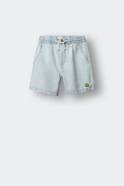 Bermuda Chambray para menino