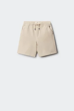 Bermuda chino em malha para menino