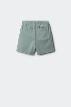 Bermuda chino em malha para menino