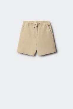 Bermuda chino em malha para menino