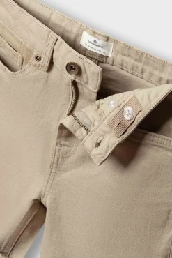 Bermuda de 5 bolsos lavada para menino