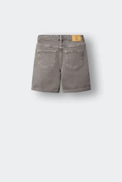 Bermuda denim básica para criança