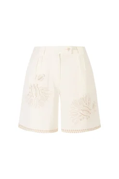 Bermudas bordadas