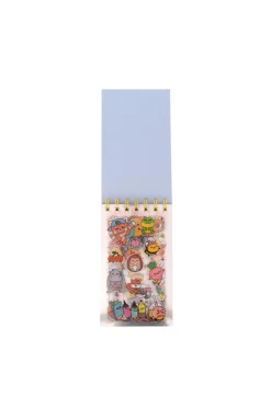 Bloco de autocolantes transparentes - Stick and decorate