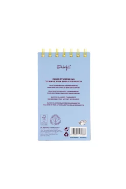 Bloco de autocolantes transparentes - Stick and decorate
