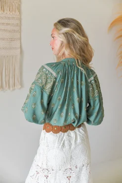 Blusa de manga comprida