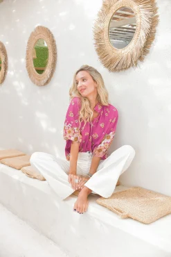Blusa estampado floral