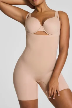Body-calça modeladora decote