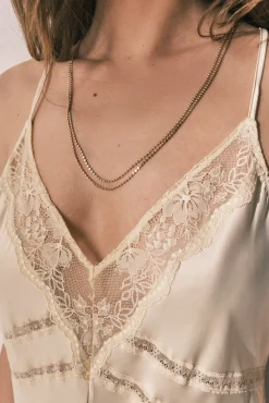 Body cetim amarelo