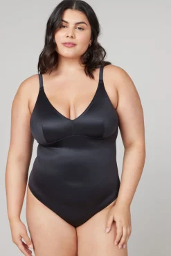 Body com tanga de compressão