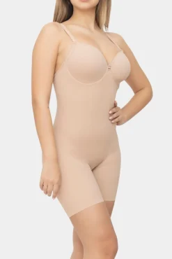 Body cueca push-up efeito segunda pele
