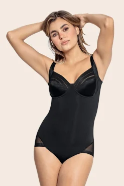 Body de controle suave com copas com aro aro