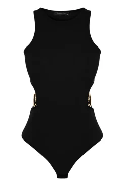 Body halter ajustado