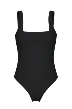 Body preto alças