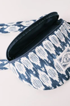 Bolsa de cintura grande estampado boho