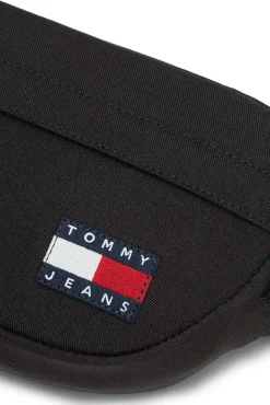 Bolsa de cintura Tommy Jeans com logo da bandeira