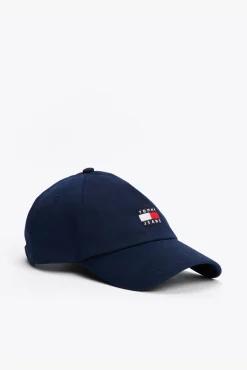 Boné Tommy Jeans com bandeira frontal