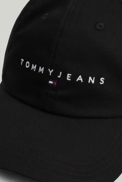 Boné Tommy Jeans com logotipo frontal