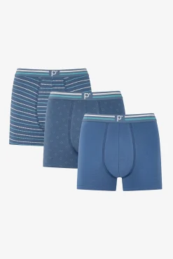 Boxer infantil às riscas