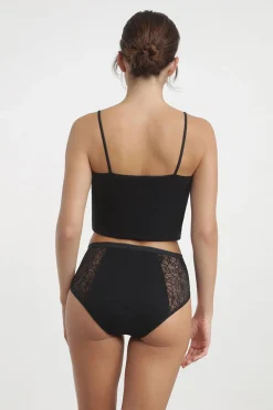 Boxer menstrual de de renda com fluxo intenso DIM