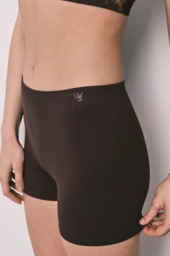 Boxers sem costura grená