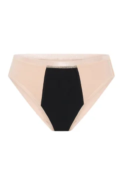 Braga maternidad menstrual bambú negra absorción maxi