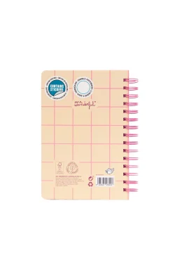 Caderno A5 com capa com volume Ouriço - The Art of Being a Hedgehog