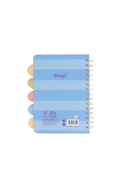 Caderno A5 com separadores Ouriço - Adoro il pomodoro