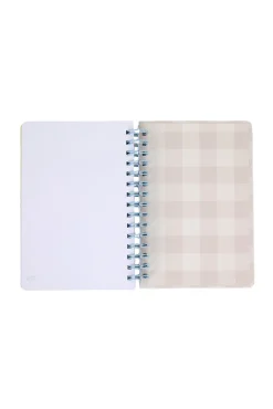 Caderno A5 com squishy de guaxinim preguiçoso - Let's take it easy