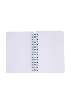 Caderno A5 com squishy de guaxinim preguiçoso - Let's take it easy