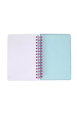 Caderno A5 com squishy de lontra preguiçosa - Sesta o dia todo