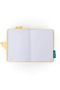 Caderno A6 de peluche - Pintainho preguiçoso