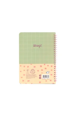 Caderno A5 Ouriço - Just me and my bubble tea