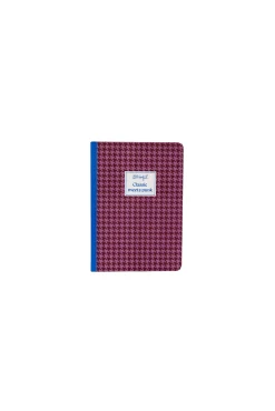 Caderno pied-de-poule A5 - O clássico encontra o punk
