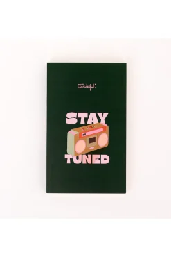 Caderno tipo bloco - Stay tuned