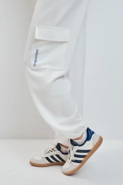 Calça comprida larga branca