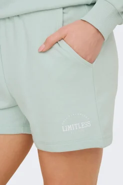 Calça curta de fato de treino