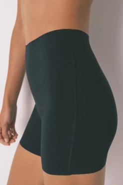 Calça de roupa interior de algodão preto