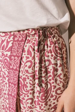 Calça estilo balinês estampada boho